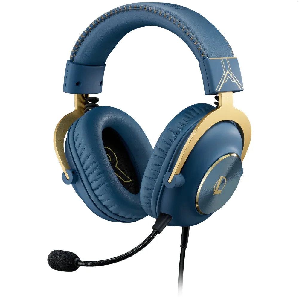 Слушалки, Logitech G PRO X Gaming Headset League of Legends Edition - LOL-WAVE2 - EMEA