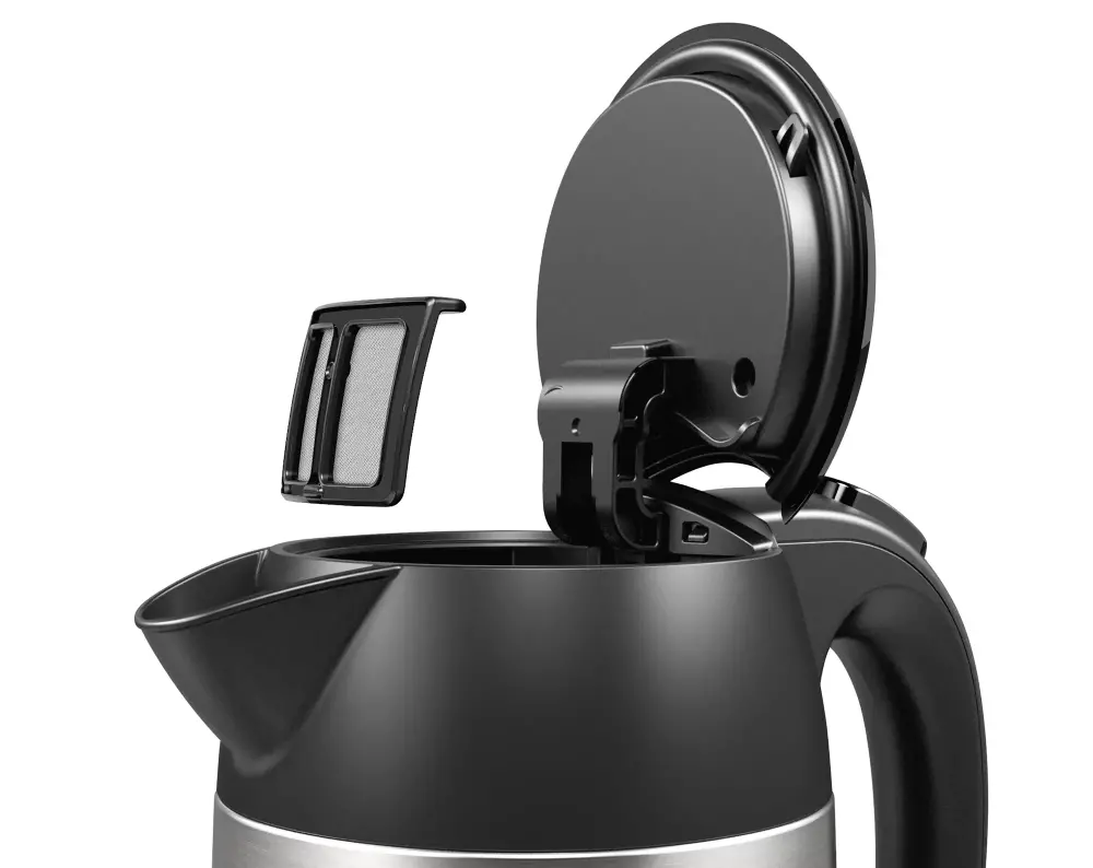Електрическа кана, Bosch TWK3P420, Kettle, DesignLine, 2000-2400 W, 1.7 l,  Stainless steel - image 4