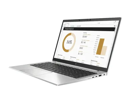 Лаптоп, HP EliteBook 845 G8, Ryzen 7 Pro 5850U(1.9Ghz, up to 4.4GH/16MB/8C), 14" FHD UWVA 400 nits AG + WebCam 720p, 16GB 3200Mhz 1DIMM, 512GB PCIe SSD, WiFi a/c + BT5, Backlit Kbd, FPR, Active SmartCard, 3C Long Life 3Y Warr, Win 10 Pro 64 bit - image 2