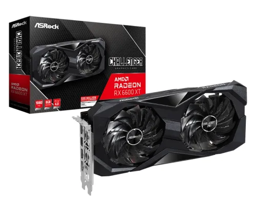 Видео карта, Asrock RX6600XT CLD 8GO + Asrock A320M-DVS R4.0