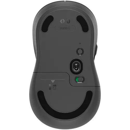 Mouse, Logitech Signature M650 L Mouse wireless - GRAPHITE - EMEA - 4