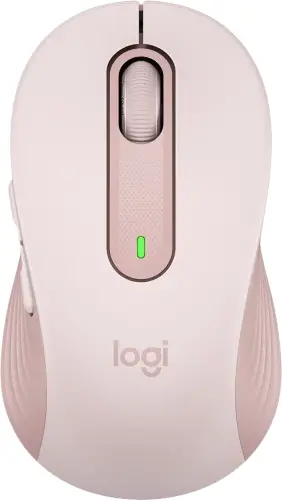 Mouse, Logitech Signature M650 L Mouse fără fir - ROSE - EMEA