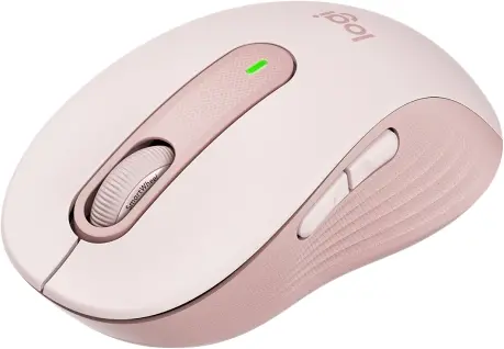 Mouse, Logitech Signature M650 L Mouse fără fir - ROSE - EMEA - image 2