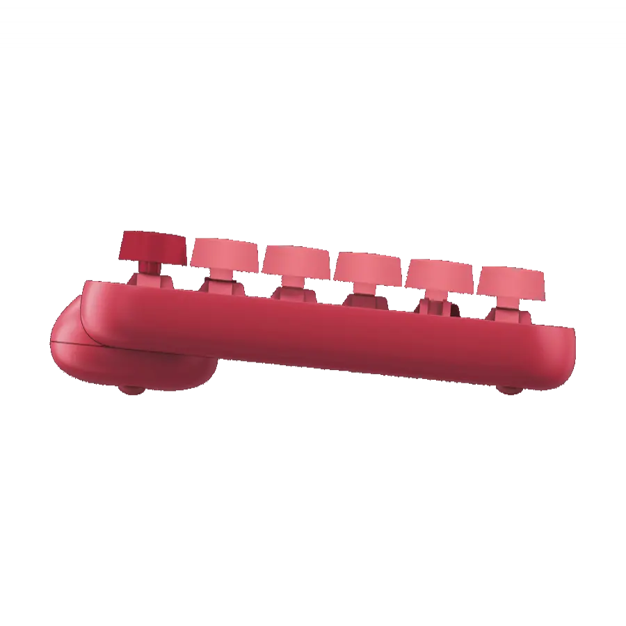 Πληκτρολόγιο, Logitech POP Keys Ασύρματο μηχανικό πληκτρολόγιο με πλήκτρα Emoji - HEARTBREAKER_ROSE - US INT'L - INTNL - image 3