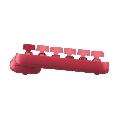 Tastatură, Logitech POP Keys Tastatură mecanică wireless cu taste Emoji - HEARTBREAKER_ROSE - US INT'L - INTNL - 4