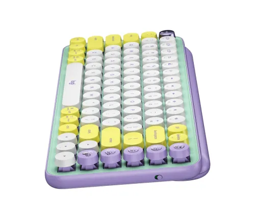 Клавиатура, Logitech POP Keys Wireless Mechanical Keyboard With Emoji Keys - DAYDREAM_MINT - US INT'L - INTNL - image 2