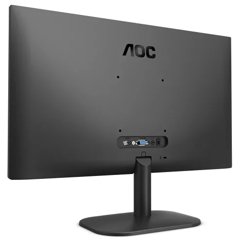 Монитор, AOC 27B2QAM 27" WLED VA 1920x1080@75Hz, 4ms GTG, 250cd/m2, 4000:1, 20M:1 DCR, Low Blue Light, Tilt, D-SUB, HDMI, DP, Speakers, Black - image 2