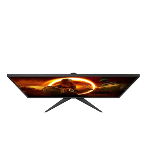 Монитор, AOC 24G2SAE/BK 23.8" WLED VA 1920x1080@165Hz, 4ms GTG, 350cd/m2, 3000:1, 80M:1 DCR, FreeSync Premium, Low Blue Light, Tilt, D-SUB, HDMI, DP,  Speakers, Black/Red - image 3
