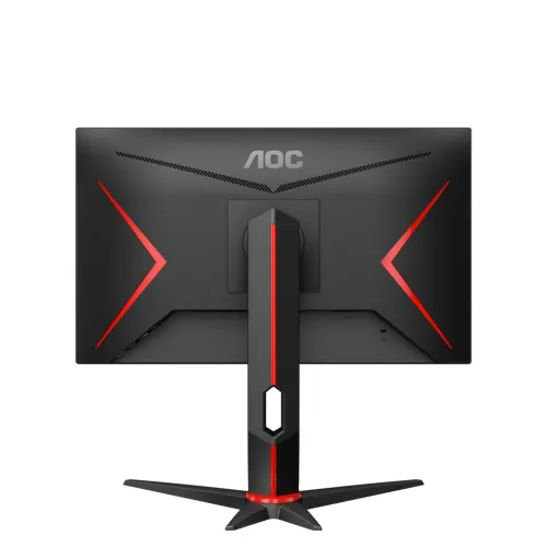 Монитор, AOC 24G2SU/BK 23.8" WLED VA 1920x1080@165Hz, 4ms GTG, 350cd/m2, 3000:1, 80M:1 DCR, FreeSync Premium, Low Blue Light, Tilt, Pivot, Height Adjust, Swivel, D-SUB, HDMI, DP, USB, Speakers, Black/Red - image 4