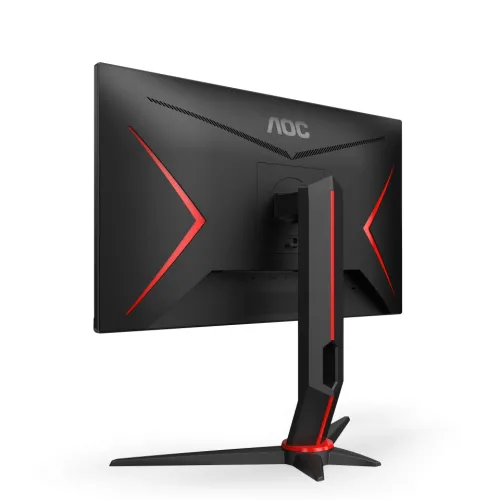 Монитор, AOC 24G2SU/BK 23.8" WLED VA 1920x1080@165Hz, 4ms GTG, 350cd/m2, 3000:1, 80M:1 DCR, FreeSync Premium, Low Blue Light, Tilt, Pivot, Height Adjust, Swivel, D-SUB, HDMI, DP, USB, Speakers, Black/Red - image 5