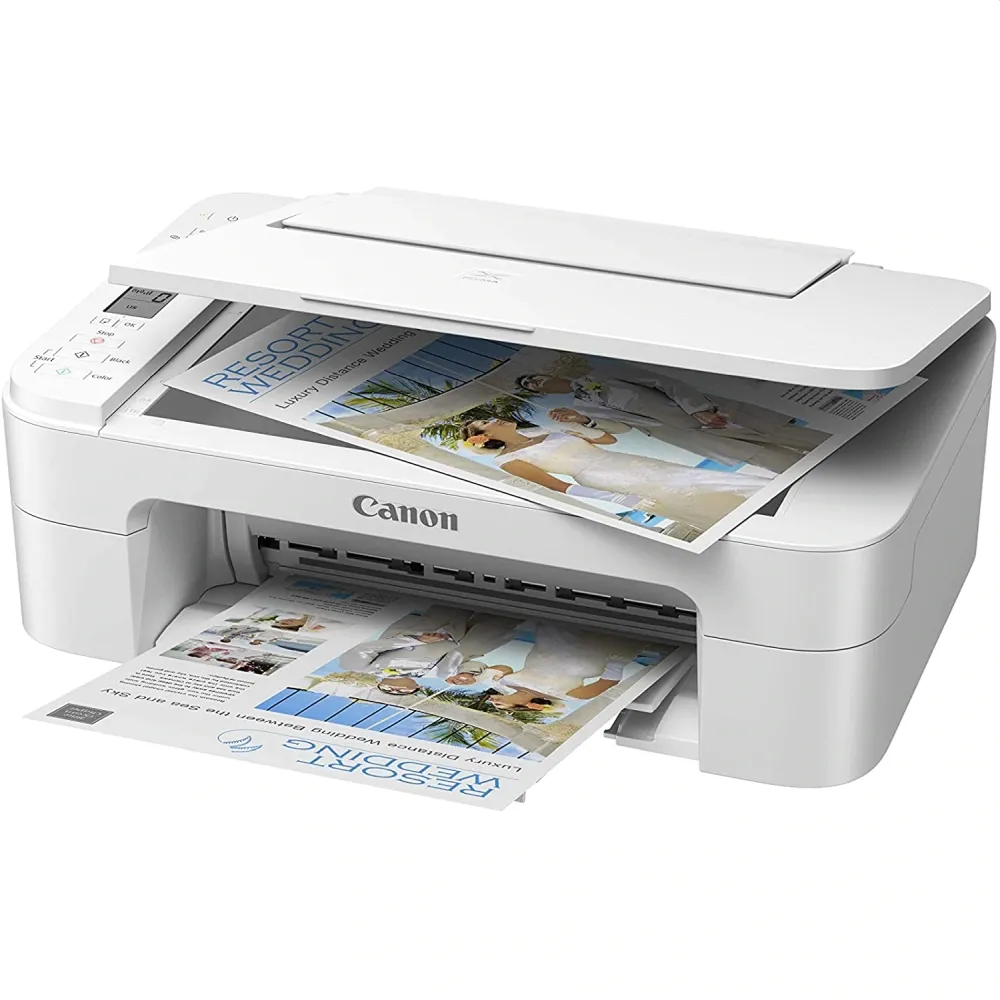 Мастилоструйно многофункционално устройство, Canon PIXMA TS3351 All-In-One, White - image 2