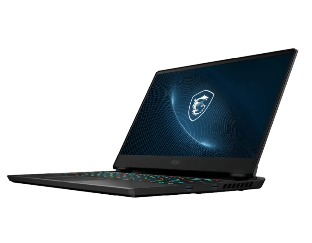 Лаптоп, MSI Vector GP66 12UH, RTX3080 8GB GDDR6 150W, 15.6" QHD (2560x1440), 165Hz, i7-12700H, 16GB DDR4 (2x8GB) 3200MHz, 1TB PCIe Gen4 SSD, Per key RGB steelseries KBD, Killer Wi-Fi 6E, Windows 11 Home, 4 cell, 65Whr, 2Y, Black - image 1