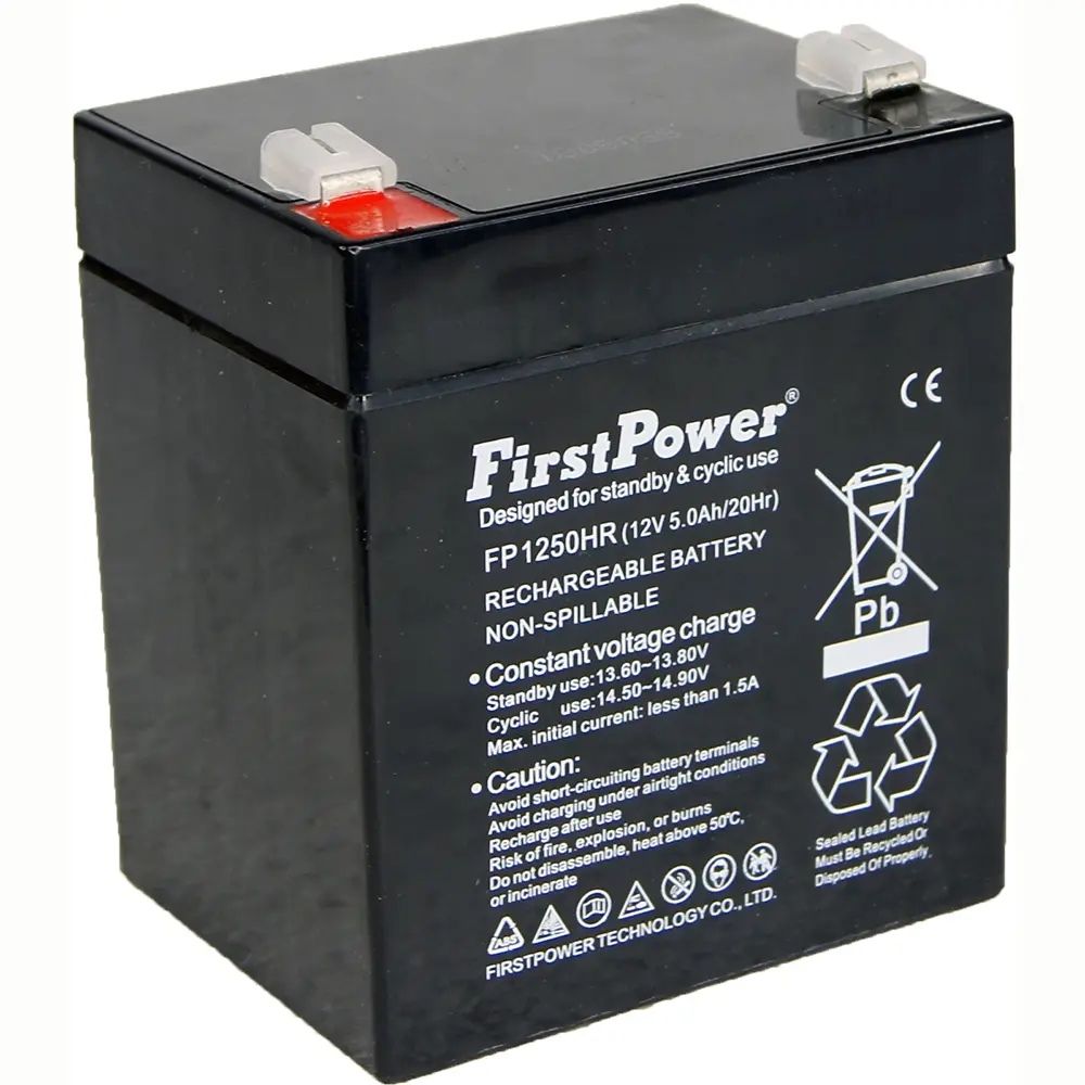 Μπαταρία, FirstPower FP5-12 - 12V 5Ah F2