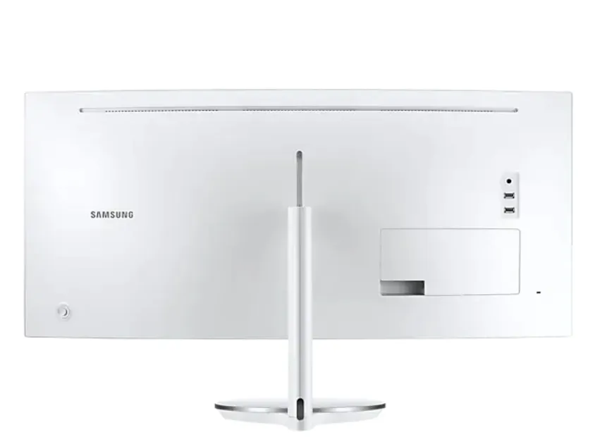 Монитор, Samsung 34J791, 34" CURVED VA, 1500R, 100Hz, 4 ms GTG, 21:9 3440x1440, 300cd/m2, 3000:1 , Flicker Free,FreeSync, DP, HDMI, USB 3.0 HUB, Thunderbolt 3, Stereo Spk, Headphone, 178°/178°, White Gray - image 1