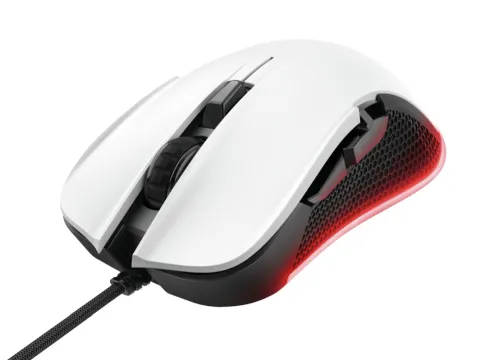 Мишка, TRUST GXT 922 Ybar RGB Gaming Mouse White