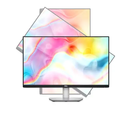 Монитор, Dell S2722DC, 27" IPS Anti-Glare, White LED, 4ms, 1000:1, 350 cd/m2, QHD 2560x1440, 99% sRGB, AMD FreeSync, HDMI, DisplayPort, USB-C, USB 3.2 hub, Speakers, Height Adjustable, Pivot, Swivel, Tilt, Black - image 5