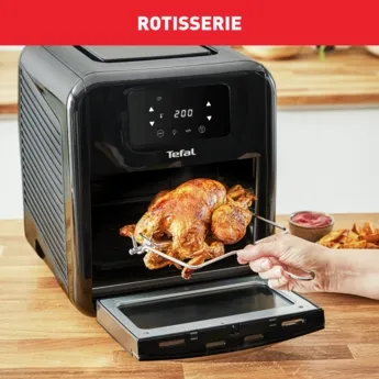 Уред за здравословно готвене, Tefal FW501815, EasyFry Oven&Grill XXL,11L,  9 programs (Airfry, Roast, Grill, Bake, Broil, Dehydrate, Toast, Rotisserie, Reheat), adjustable temp, manual mode, 7 accesorizes - image 5