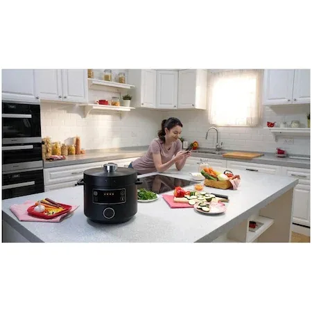 Мултикукър, Tefal CY754830, Turbo Cuisine 5L (black) - image 11