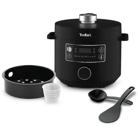 Мултикукър, Tefal CY754830, Turbo Cuisine 5L (black) - image 4