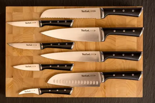 Нож, Tefal K2320614, Ingenio Ice Force sst. Santoku knife 18cm - image 5