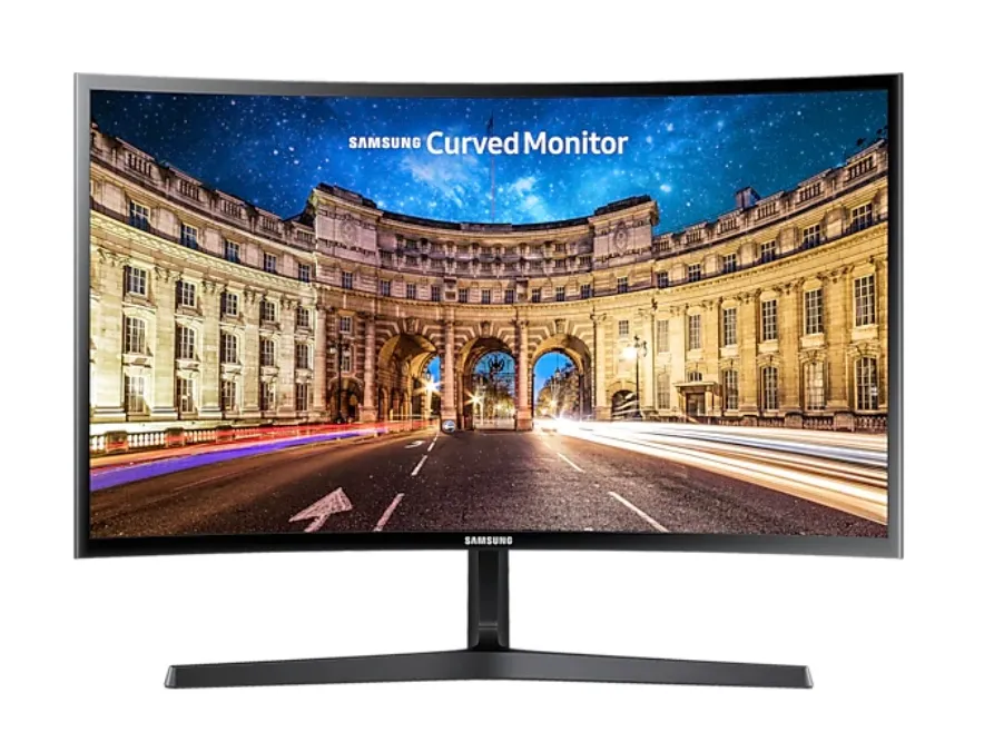 Монитор, Samsung C24F396FH 23.5" CURVED VA LED, 1800R, 60 Hz, 4ms GTG, 1920x1080, 250cd/m2, Mega DCR, Eye Saver, Flicker Free, Eco Saving Plus, HDMI, D-SUB, 178°/178°, Black High Glossy
