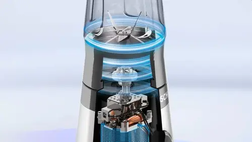 Блендер, Bosch MMB2111T, Blender VitaPower Series 2, 0,6 L, 450 W, ToGo bottle from Tritan, Silver - image 11