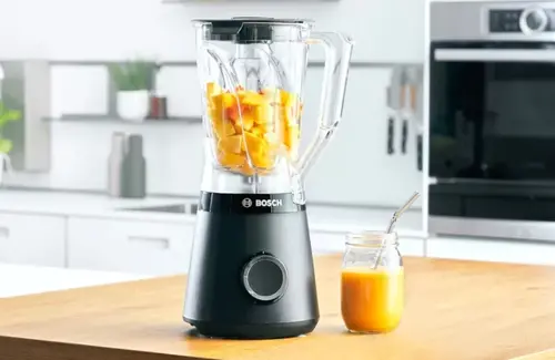 Blender, Bosch MMB6141B Series 4, VitaPower Blender, 1200 W, Cană blender Tritan 1.5 l, Două setări de viteză și funcție puls, Lame ProEdge din oțel - 4