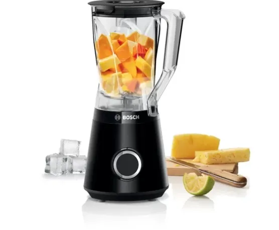 Блендер, Bosch MMB6141B Series 4, VitaPower Blender, 1200 W, Tritan blender jug 1.5 l, Two speed settings and pulse function, ProEdge stainless steel blades made in Solingen, Black - image 8
