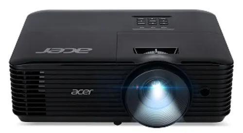 Мултимедиен проектор, Acer Projector BS-112P/X128HP, DLP, XGA (1024x768), 4000 ANSI Lumens, 20000:1, 3D, HDMI, VGA, RCA, Audio in, DC Out (5V/2A, USB-A), Speaker 3W, Bluelight Shield, LumiSense, 2.8kg, Black - image 1