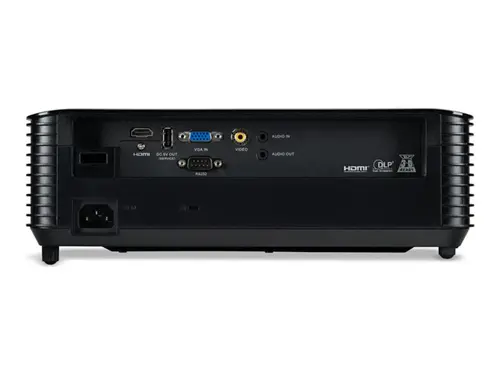 Мултимедиен проектор, Acer Projector X1128i, DLP, SVGA (800 x 600), 4800 ANSI Lm, 20 000:1, 3D, Auto keystone, Wireless dongle included, 24/7 operation, Wifi, HDMI, VGA in, RCA, RS232, Audio in/out, DC Out (5V/1A), 3W Speaker, 2.7kg, Black - image 5