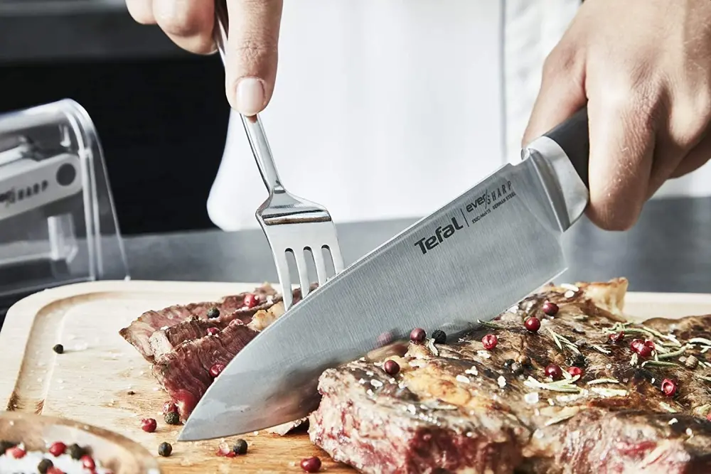 Нож, Tefal K2569004 SET KNIFE+SHARPENER EVERSHARP - image 10
