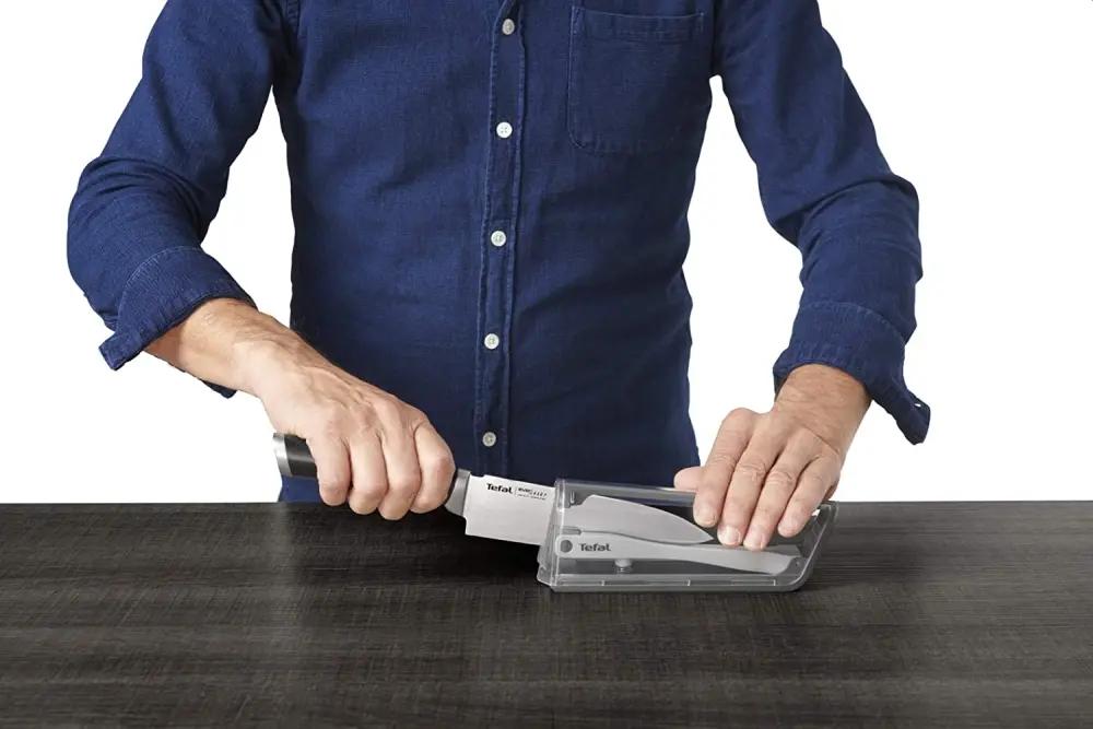 Нож, Tefal K2569004 SET KNIFE+SHARPENER EVERSHARP - image 14