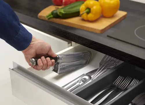 Нож, Tefal K2569004 SET KNIFE+SHARPENER EVERSHARP - image 15