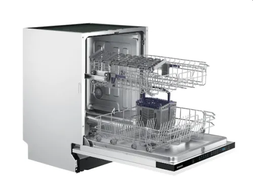 Съдомиялна машина, Samsung DW60M5050BB/EN, Built-in Dishwasher, 60 cm, Energy Efficiency F, Capacity 13 p/s, Programs 5,  Half Load, LED Display, Water Consumption Per Cicle 12 L, Noise Level 48 dBA - image 6