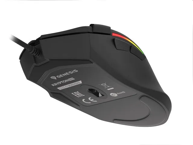 Мишка, Genesis Gaming Mouse Krypton 700 G2 8000DPI with Software RGB Illuminated Black - image 9