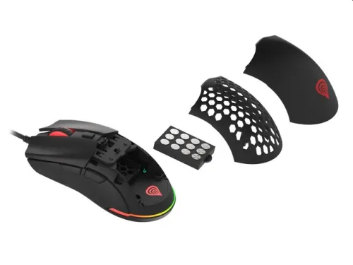 Мишка, Genesis Gaming Mouse Krypton 8000DPI RGB Ultralight Black PAW3333 - image 1