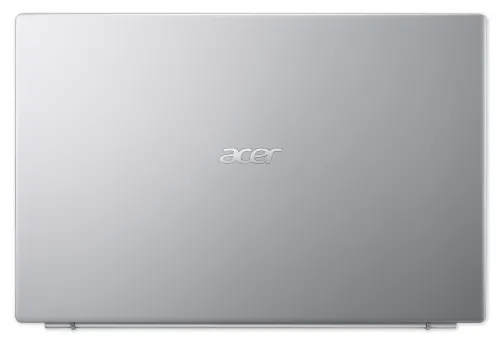 Лаптоп, Acer Aspire 3, A317-53-3926, Intel Core i3-1115G4(3.00GHz up to 4.10GHz, 6MB), 17.3'' FHD IPS, 8GB DDR4 (1 slot free), AG, HD Cam&Mic, 256GB PCIe SSD,  Intel UMA, 802.11ac + BT, No OS, Silver - image 2