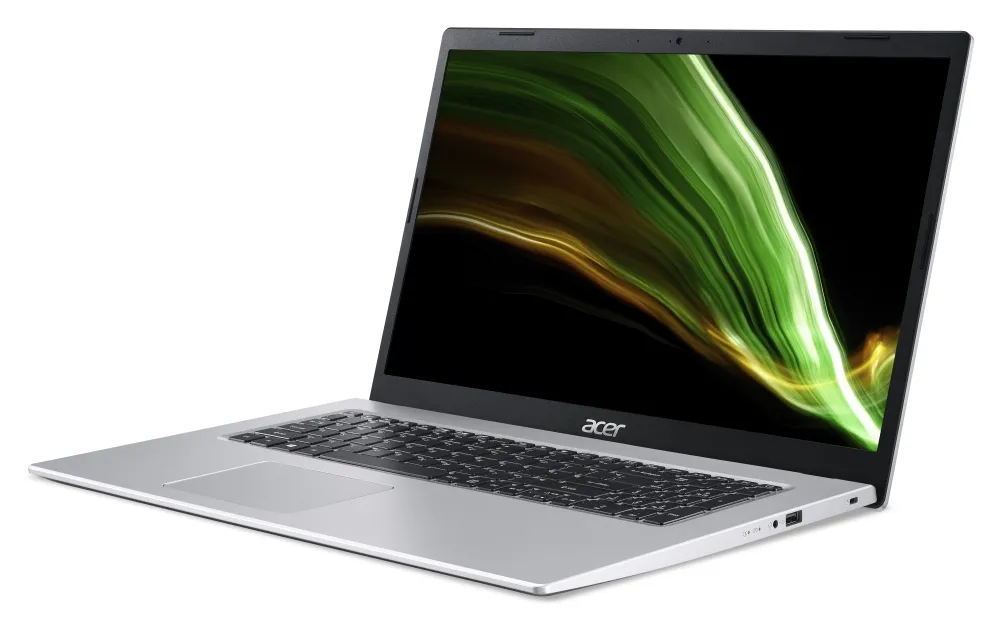 Лаптоп, Acer Aspire 3, A317-53-3926, Intel Core i3-1115G4(3.00GHz up to 4.10GHz, 6MB), 17.3'' FHD IPS, 8GB DDR4 (1 slot free), AG, HD Cam&Mic, 256GB PCIe SSD,  Intel UMA, 802.11ac + BT, No OS, Silver - image 3