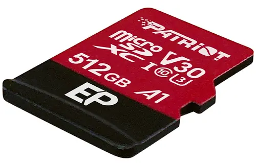 Card de memorie, Patriot EP Series 512GB micro SDXC V30 - 2