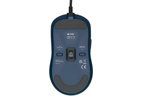 Мишка, Fury Gaming Mouse Tanto T4 12000DPI Optical With Software RGB Backlight Blue - image 4