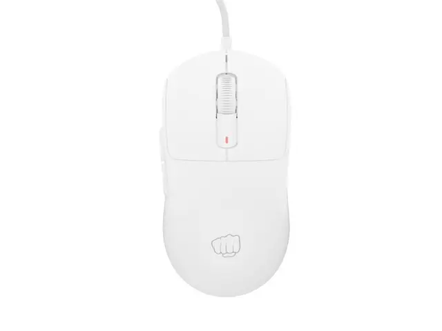 Мишка, Fury Gaming Mouse Tanto T4 12000DPI Optical With Software RGB Backlight White