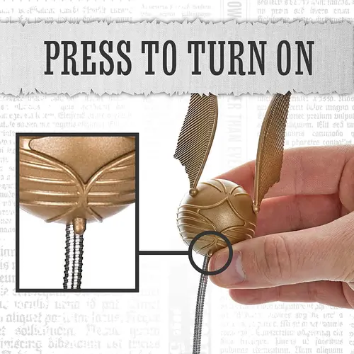Статуетка Paladone Harry Potter - Golden Snitch Lumi Clip - image 2