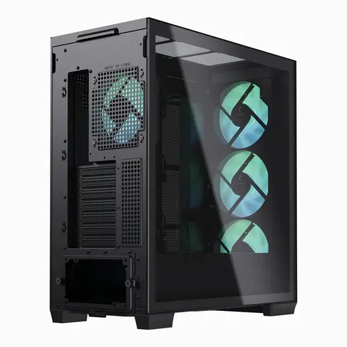 APNX carcasă Case ATX - C1-R - Black - 8