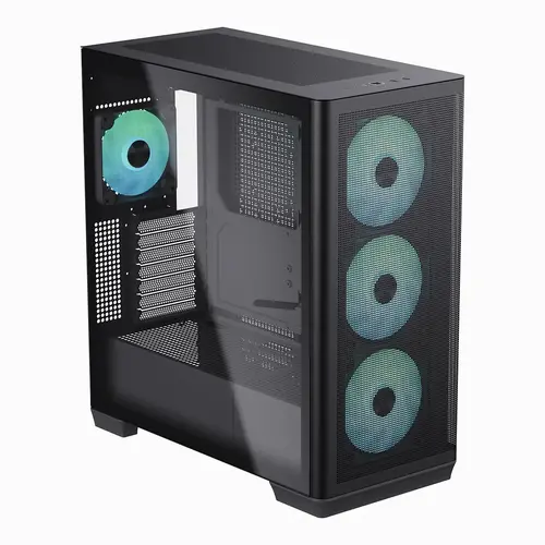 APNX κουτί Case ATX - C1-R - Black - 1