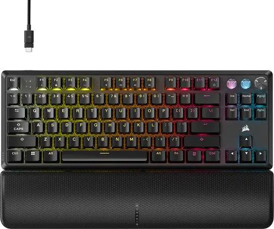 CORSAIR K70 PRO TKL High-Performance Hall Effect Programmable with Rapid Trigger