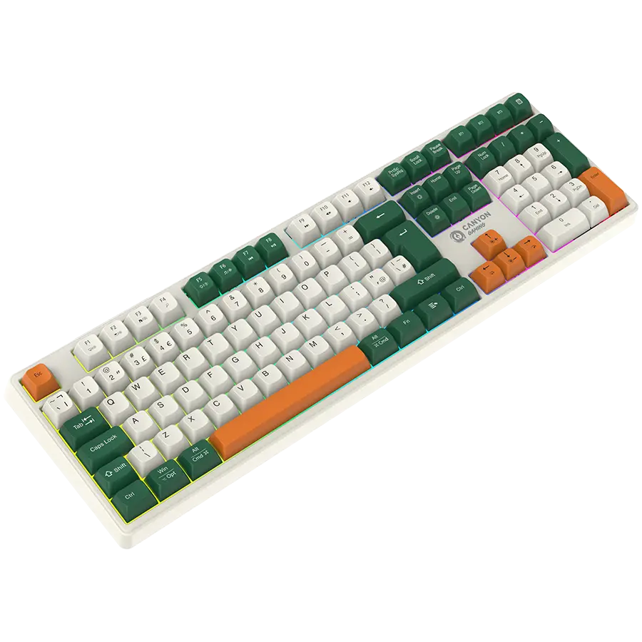 CANYON keyboard Shadder GKW-11 Mech RGB UK/US Wireless White - image 5