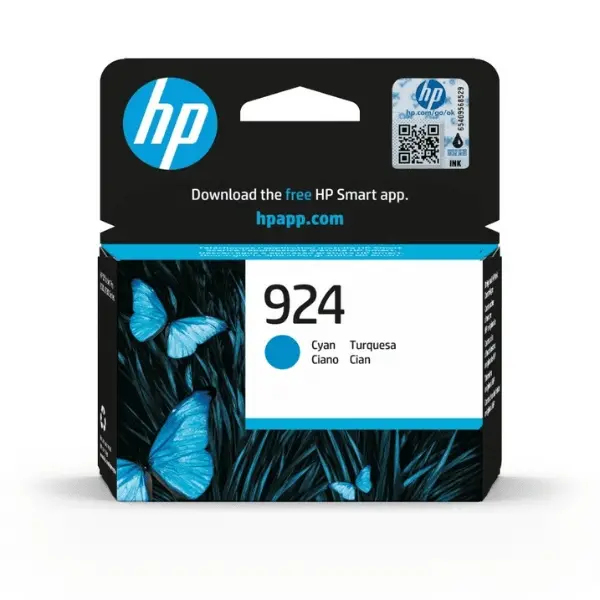 Консуматив, HP 924 Cyan Original Ink Cartridge