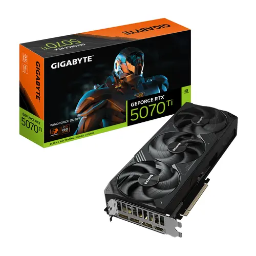 Видео карта GIGABYTE RTX 5070 TI WINDFORCE OC SFF 16GB GDDR7 - image 9
