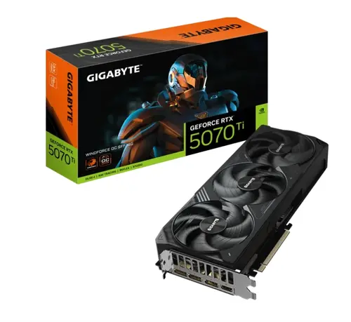 Κάρτα γραφικών, Gigabyte GeForce RTX 5070 Ti 16GB GDDR7 Windforce OC - 1