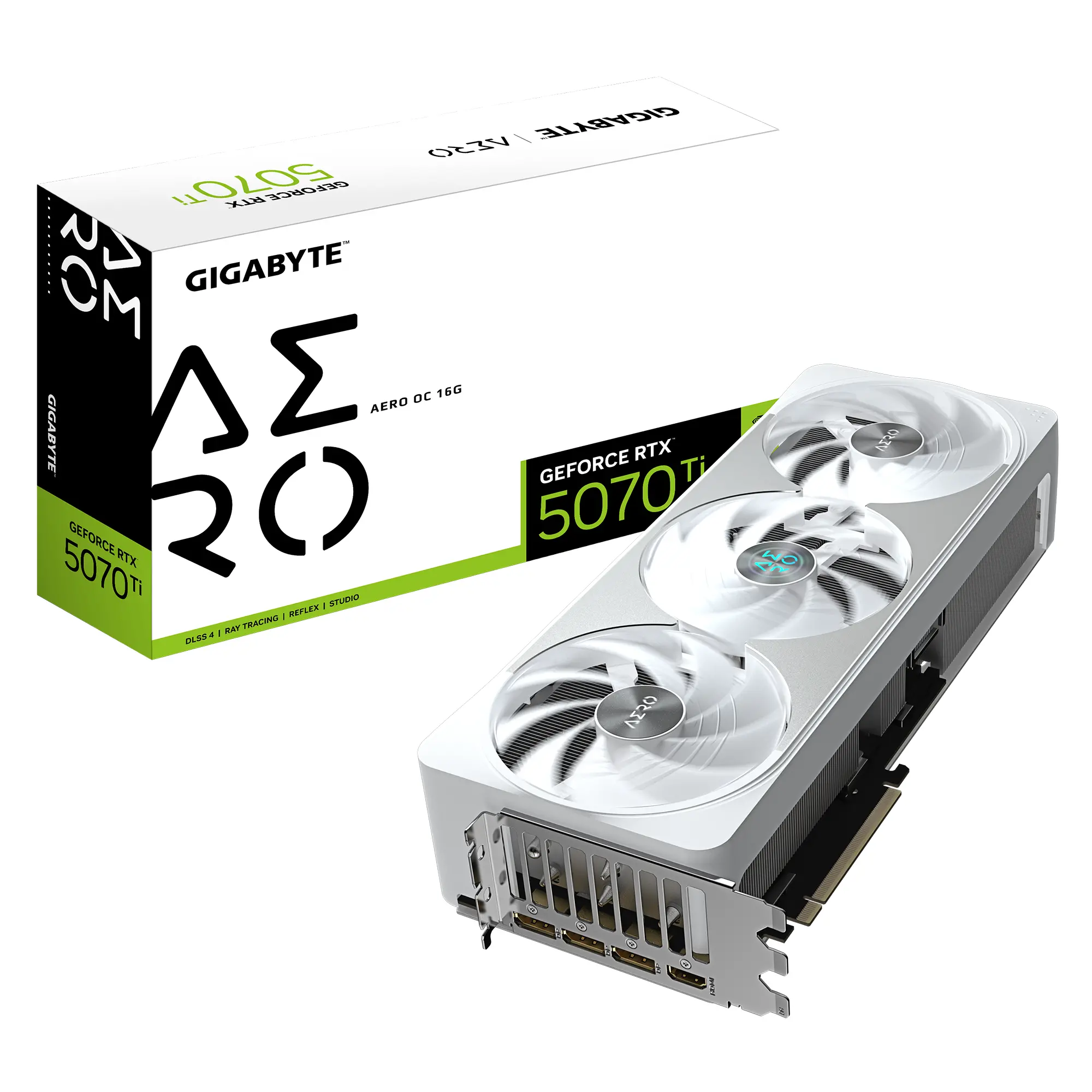 Видео карта GIGABYTE RTX 5070 TI AERO OC 16GB GDDR7 - image 9